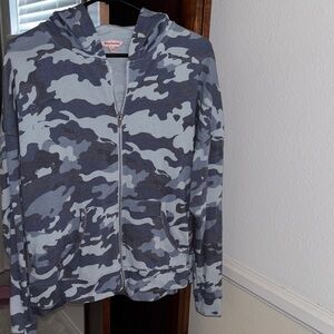 Juicy Couture Camouflage Zip-Up Hoodie